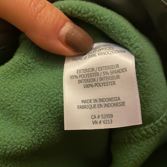 Vancouver Olympic 2010 Gray with Green Detailing Soft Shell Jacket Size XL - Picture 7 of 8